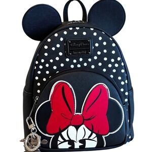 Disney Loungefly Mini Backpack Checkered Winnie the Pooh Dumbo Marie Teal White